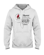 Bird My Mind Still Talks Heartbeat - LTE Hooded Sweatshirt thumbnail