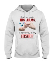 Butetrfly God Has You In His Arms SB3515 Hooded Sweatshirt tile