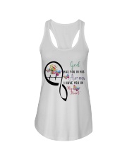 BUTTERFLY GOD HAS YOU IN HIS ARMS - BEST SELLER Ladies Flowy Tank tile