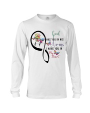 BUTTERFLY GOD HAS YOU IN HIS ARMS - BEST SELLER Long Sleeve Tee tile