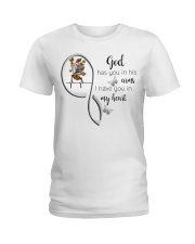 Angel Butterfly God Has You Heartbeat - LTE Ladies T-Shirt tile
