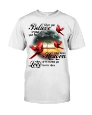 Bird Believe PT0161 Classic T-Shirt front