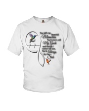 Green Hummingbird You Left Me Youth T-Shirt tile