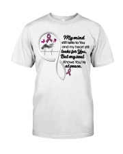 Pink Butterflies Ribbon Infinity Love - LTE Classic T-Shirt front