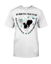 Turquoise Butterflies Mon and Kid Heaven - LTE Classic T-Shirt front