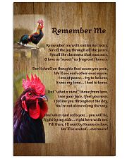 Rooster Remember Me - LTE 11x17 Poster front