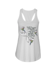HUMMINGBIRD YOU LEFT ME - BEST SELLER Ladies Flowy Tank tile