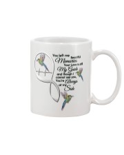 HUMMINGBIRD YOU LEFT ME - BEST SELLER Mug tile