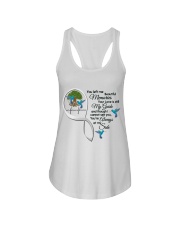 HUMMINGBIRD YOU LEFT ME - BEST SELLER Ladies Flowy Tank tile