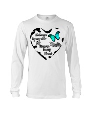 Turquoise Butterfly No Longer By My Side Long Sleeve Tee tile