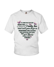 Gem Butterflies A Limb Has Fallen Youth T-Shirt tile