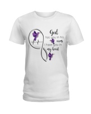 HUMMINGBIRD GOD HAS YOU IN HIS ARMS - BEST SELLER Ladies T-Shirt tile