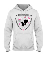 Pink Butterflies Mom and Kid Heaven Art - LTE Hooded Sweatshirt tile