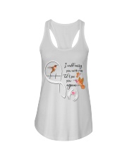 HUMMINGBIRD I WILL CARRY YOU WITH ME - BEST SELLER Ladies Flowy Tank tile