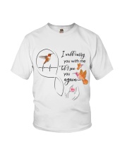HUMMINGBIRD I WILL CARRY YOU WITH ME - BEST SELLER Youth T-Shirt tile