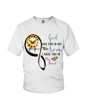 BUTTERFLY GOD HAS YOU IN HIS ARMS - BEST SELLER Youth T-Shirt tile