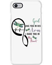 DRAGONFLY GOD HAS YOU IN HIS ARMS - BEST SELLER Phone Case tile