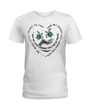 Turtle On Hand - LTE Ladies T-Shirt tile