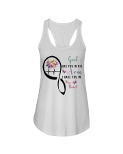 BUTTERFLY GOD HAS YOU IN HIS ARMS - BEST SELLER Ladies Flowy Tank tile
