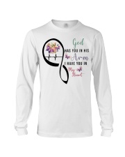 BUTTERFLY GOD HAS YOU IN HIS ARMS - BEST SELLER Long Sleeve Tee tile