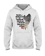 Dragonflies My Mind Still Talks To You - LTE Hooded Sweatshirt tile