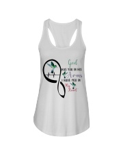 HUMMINGBIRD GOD HAS YOU IN HIS ARMS - BEST SELLER Ladies Flowy Tank tile