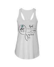 Blue Butterfly God Has You - LTE Ladies Flowy Tank tile