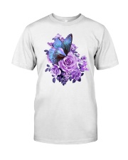 Butterfly Purple Rose - LTE Classic T-Shirt front