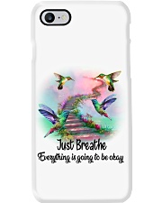 Hummingbird Just Breathe PT0137 Phone Case tile