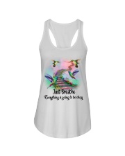 Hummingbird Just Breathe PT0137 Ladies Flowy Tank tile