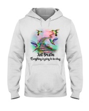 Hummingbird Just Breathe PT0137 Hooded Sweatshirt tile