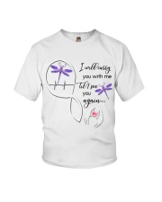DRAGONFLY I WILL CARRY YOU WITH ME - BEST SELLER Youth T-Shirt tile