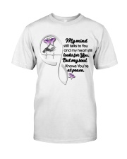 Purple Butterflies Infinity Love - LTE Classic T-Shirt front