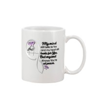 Purple Butterflies Infinity Love - LTE Mug tile
