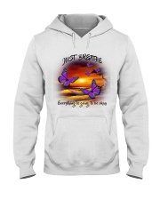 BUTTERFLY JUST BREATHE - BEST SELLER Hooded Sweatshirt tile