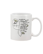 Dragonfly On Lady Hand Heartbeat Infinity - LTE Mug tile