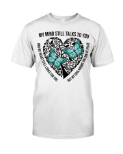 Blue Butterflies On Heart Tree Of Life - LTE Classic T-Shirt front
