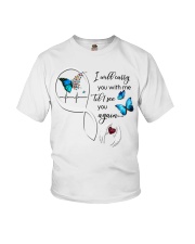 BUTTERFLY I WILL CARRY YOU WITH ME - BEST SELLER Youth T-Shirt tile
