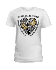 Gold Butterflies On Heart Tree Of Life - LTE Ladies T-Shirt tile