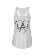 Red Bird On Hand - LTE Ladies Flowy Tank tile