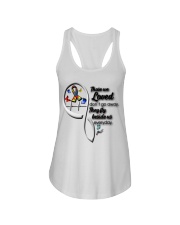 Butterflies Autism Ribbon Heartbeat - LTE Ladies Flowy Tank tile
