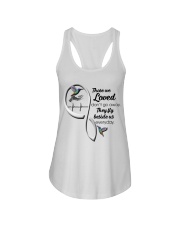Green Hummingbird Heartbeat Infinity Art - LTE Ladies Flowy Tank tile