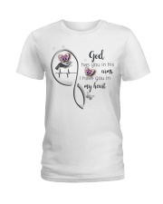 Gem Butterfly God Has You - LTE Ladies T-Shirt tile