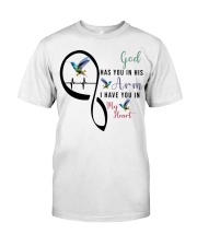 HUMMINGBIRD GOD HAS YOU IN HIS ARMS - BEST SELLER Classic T-Shirt front
