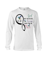 HUMMINGBIRD GOD HAS YOU IN HIS ARMS - BEST SELLER Long Sleeve Tee tile
