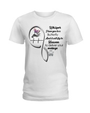 Purple Butterfly God Has You Ver 2 - LTE Ladies T-Shirt tile