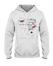 DRAGONFLY I WILL CARRY YOU WITH ME - BEST SELLER Hooded Sweatshirt tile