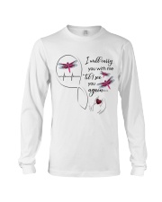 DRAGONFLY I WILL CARRY YOU WITH ME - BEST SELLER Long Sleeve Tee tile