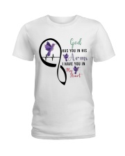 HUMMINGBIRD GOD HAS YOU IN HIS ARMS - BEST SELLER Ladies T-Shirt tile