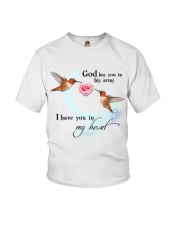 HUMMINGBIRD GOD HAS YOU IN HIS ARMS - BEST SELLER Youth T-Shirt tile
